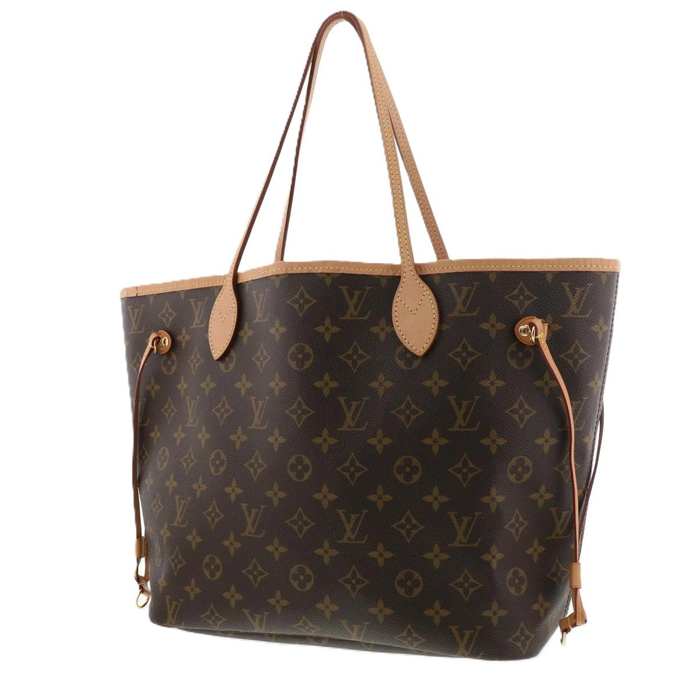 LOUIS VUITTON Monogram Neverfull Tote Bag Brown - Picture 2 of 6